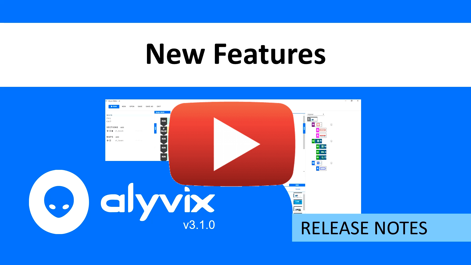 Release notes video, version 3.1.0